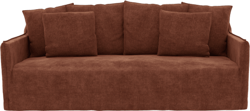 Como Muse Rust Sofa -  3 Seater color Muse Rust