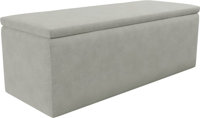 Leo Blanket Box Toorak Pebble color Toorak Pebble