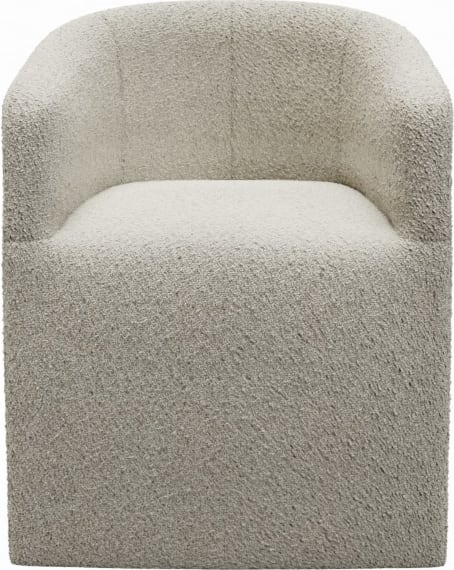 Bowery Dining Chair Boucle Ivory color Boucle Ivory