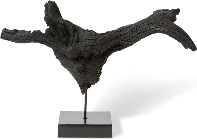 Akhule Sculpture Black/Black - 43cm color Black/Black