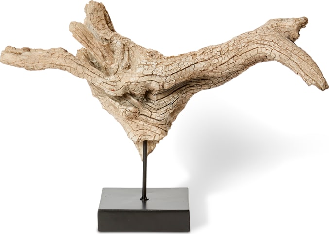 Akhule Sculpture - 64 x 20 x 43cm color Natural/Black