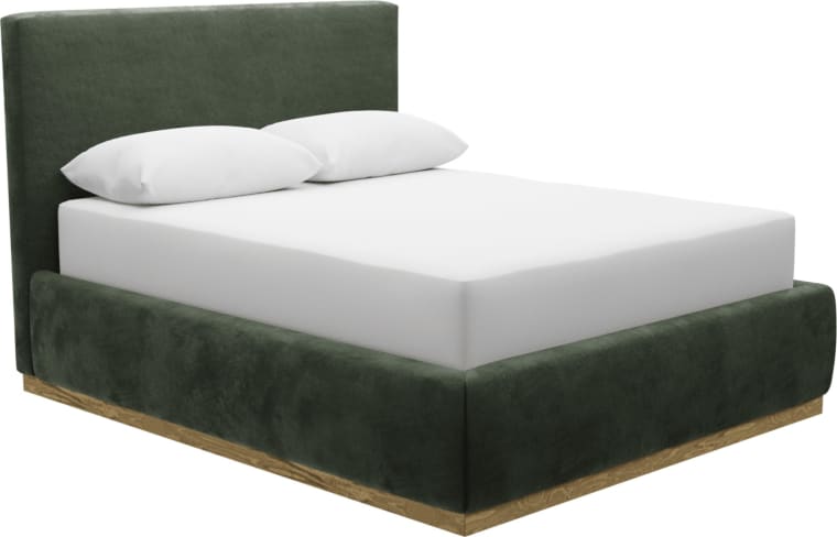 Haven Gas Lift Bed Muse Forest color Muse Forest