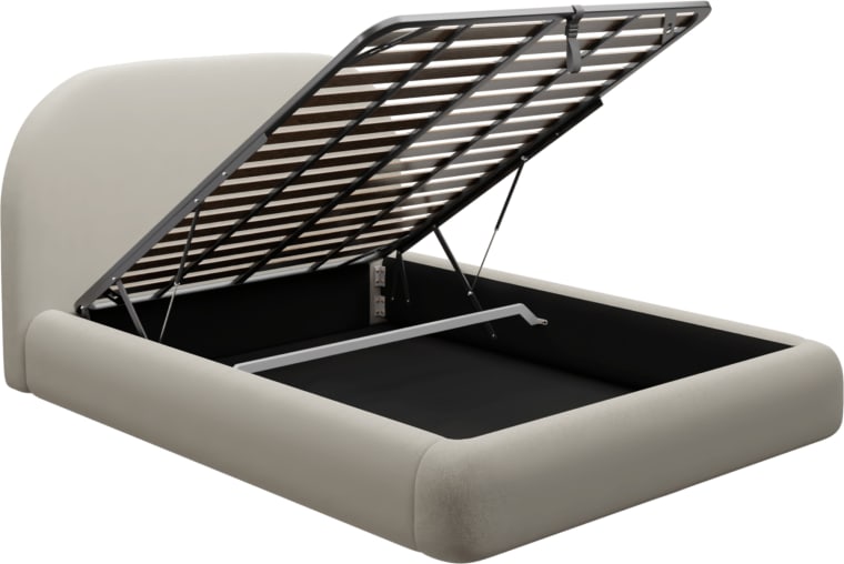 Capri Gas Lift Bed Noa Desert color Noa Desert