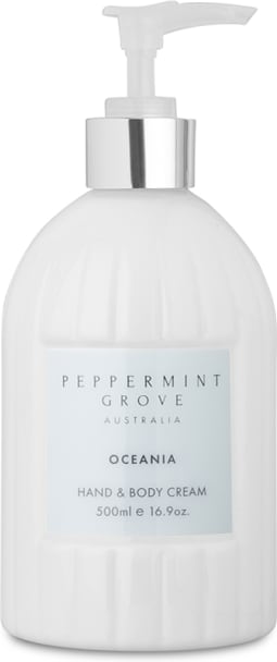 Peppermint Grove Hand & Body Cream Oceania - 500ml 