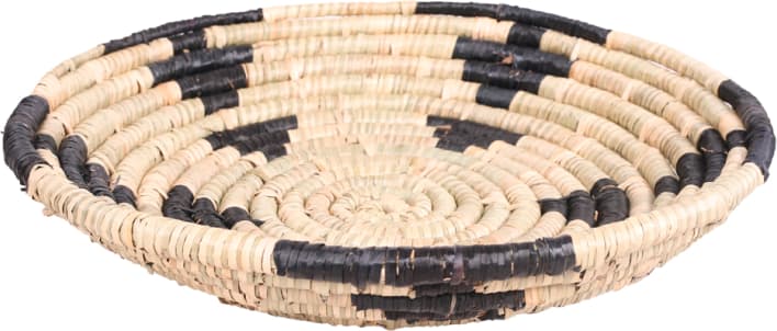 Tanza Wall Hanging Basket - 45cm color Black/Natural