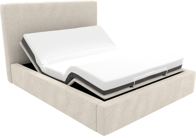 Felix Adjustable Bed Avon Mineral color Avon Mineral