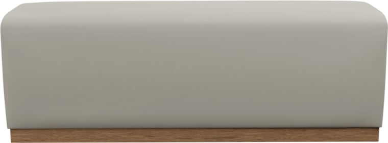 Havana Bed End View Cream color View Cream