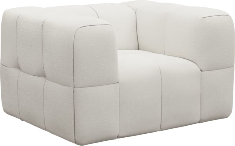 Lucello Armchair Tribute Ice color Tribute Ice