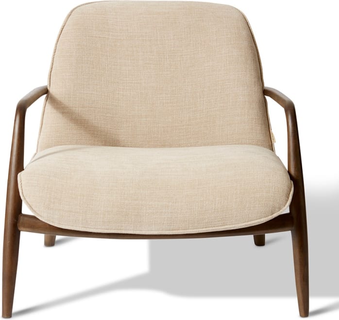 Elio Chair - 81 x 86 x 77cm color Beige/Brown