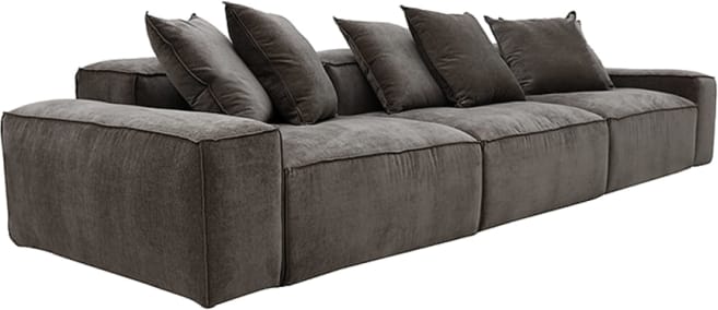 Riley Muse Mink Modular Sofa - 3 Seater color Muse Mink