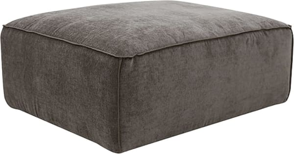Riley Muse Mink Modular Small Ottoman color Muse Mink