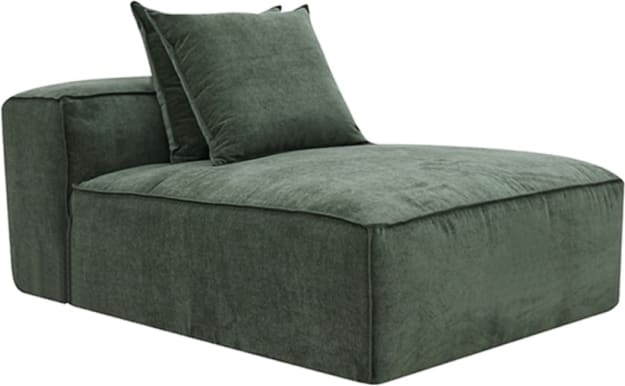 Riley Muse Forest Module Chaise color Muse Forest