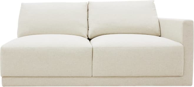 Haven Apt California Ivory Right Arm Facing 2 Seat Module color Ivory