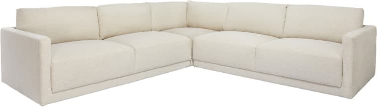 Haven California Ivory Modular Sofa - 7 Seater color California Ivory