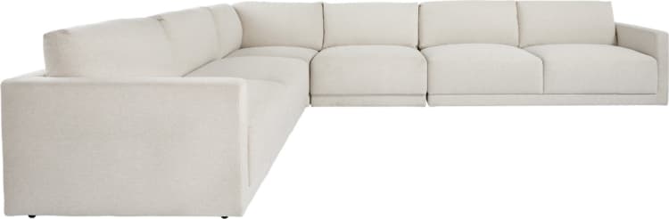 Haven California Modular Sofa California Ivory - 8 Seater color California Ivory