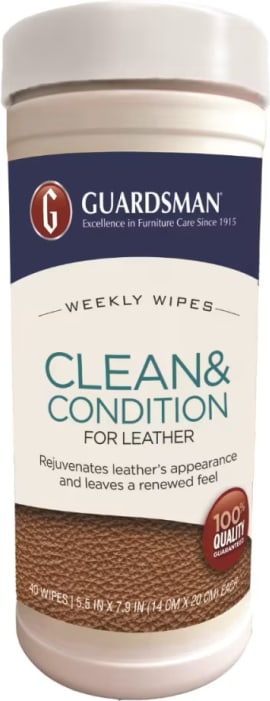 Guardsman Leather Clean & Condition Wipes - 40 Pack 