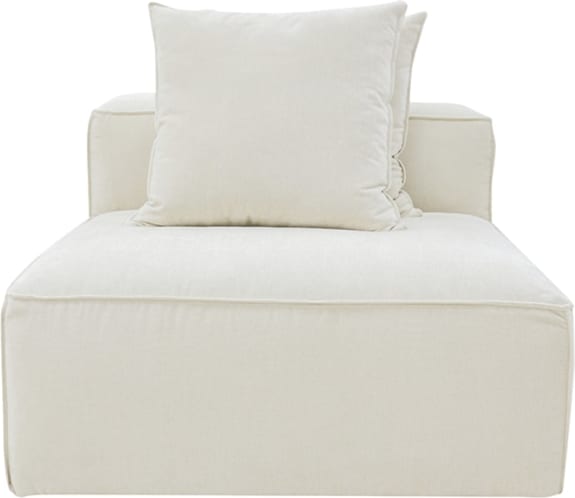 Riley Muse Flax Module Armless color Muse Flax