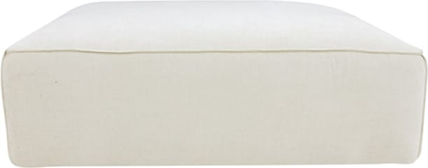 Riley Muse Flax Modular Big Ottoman color Muse Flax