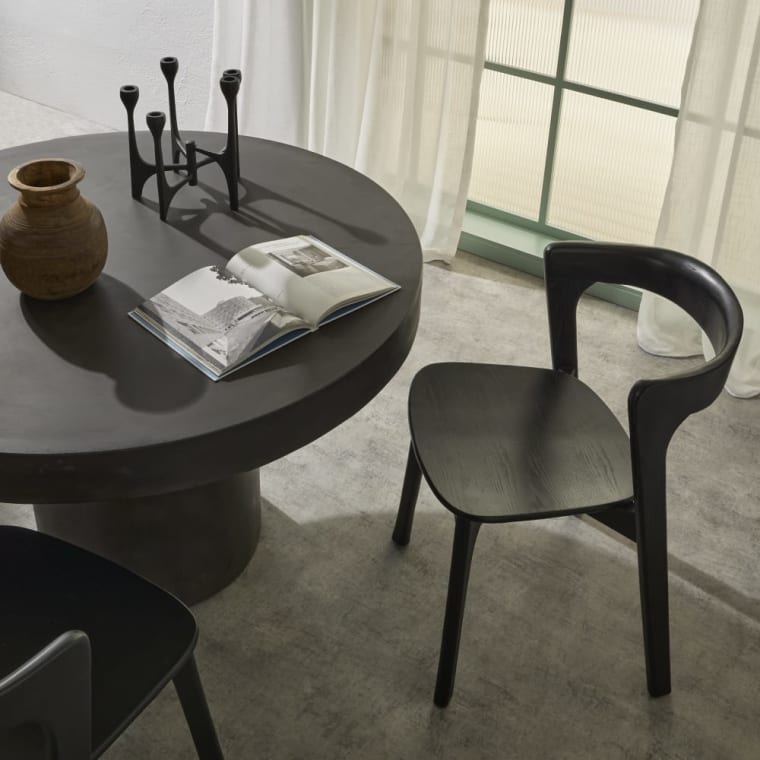 Pablo Dining Chair Black color Black