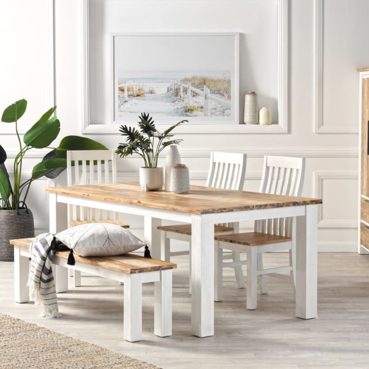 Somara Dining Table color Two Tone