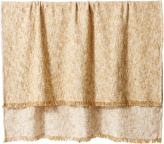 Bamidele 150x180 Throw color Ivory