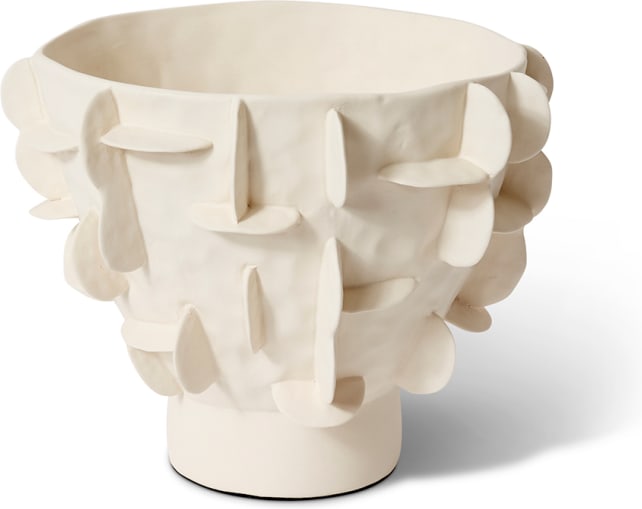 Adora Vase Ivory - 26cm color Ivory