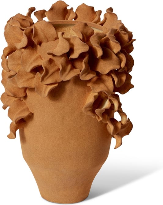 Essien Vase - 29 x 29 x 42cm color Brown