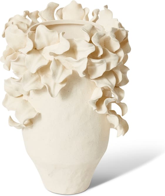 Essien Vessel - 29 x 29 x 42cm color Ivory