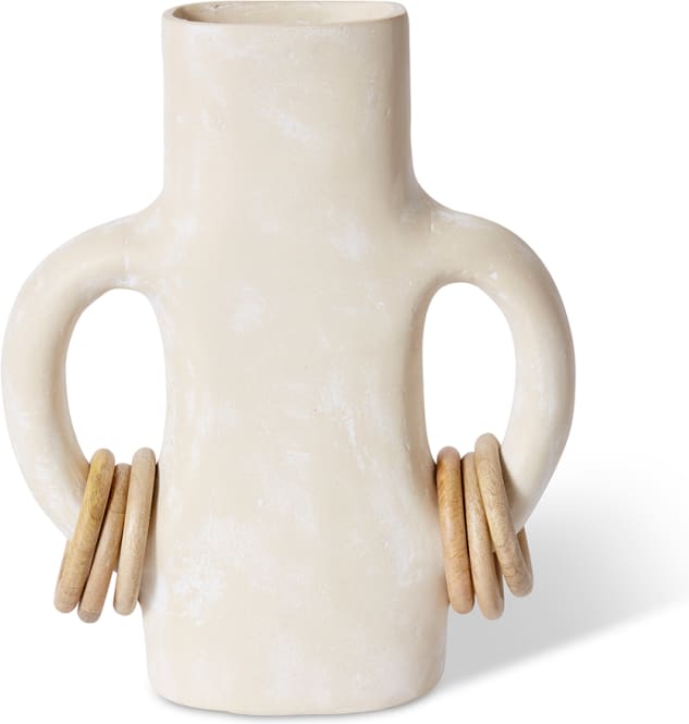 Abdou Vessel Ivory/Natural - 36cm color Ivory/Natural
