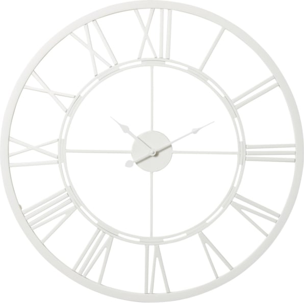 Kingston Wall Clock White - 70cm color White