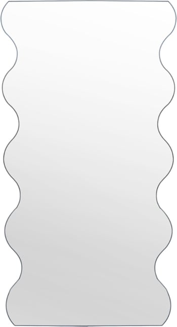 Bello Floor Mirror Black - 90cm x 180cm color Black