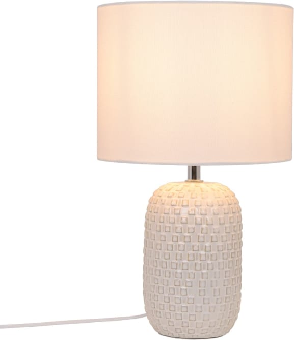 Archer Table Lamp White