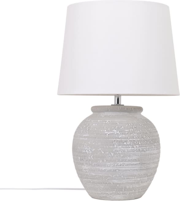 Romeo Table Lamp Antique White color White