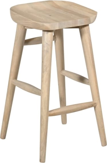 Ace Counter Stool Mango Wood Natural color Natural