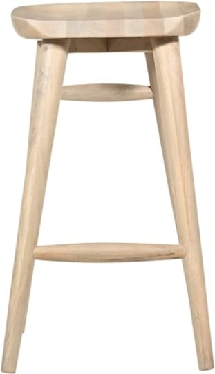 Ace Counter Stool Mango Wood Natural color Natural