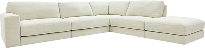 Monica Avon Mineral Sofa - 5 Seater RAF Terminal color Avon Mineral