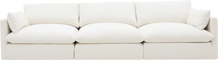 Willow Tribute Ice Modular Sofa - 3 Seater color Tribute Ice