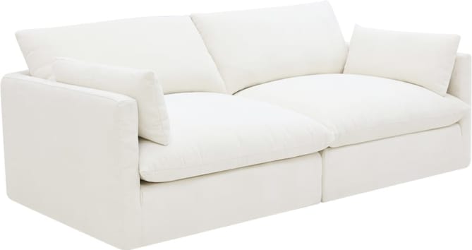 Willow Tribute Ice Modular Sofa - 2 Seater color Tribute Ice