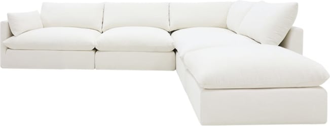 Willow Tribute Ice Modular Sofa - 5 Seater RAF Terminal color Tribute Ice