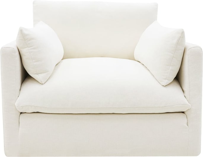 Willow Tribute Ice Armchair color Tribute Ice