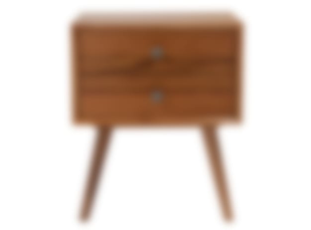 Lucas Bedside Table - 2 Drawer color Natural