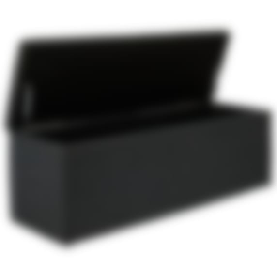 Milton Blanket Box Charcoal color Charcoal