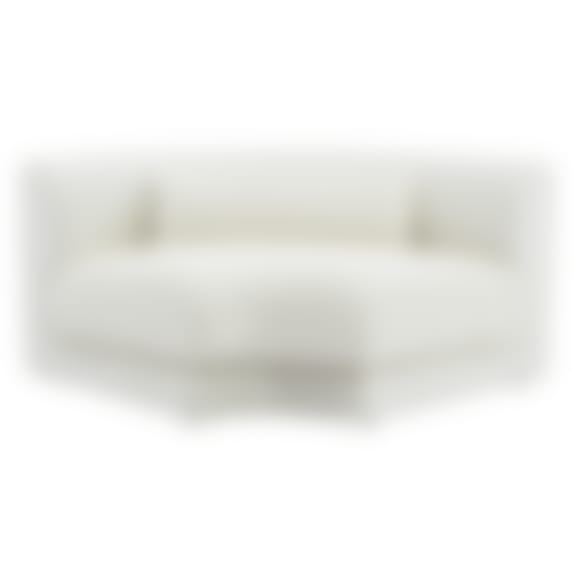 Santa Monica Boucle Ivory Corner Sofa Module color Ivory