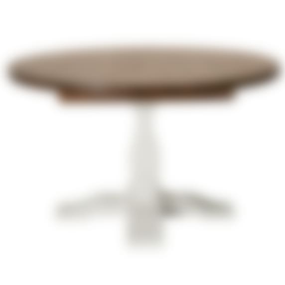 Aspen Round Dining Table Earth Lava - 130cm Dia color Two Tone