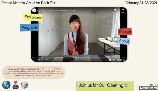 Virtual Art Book Fair