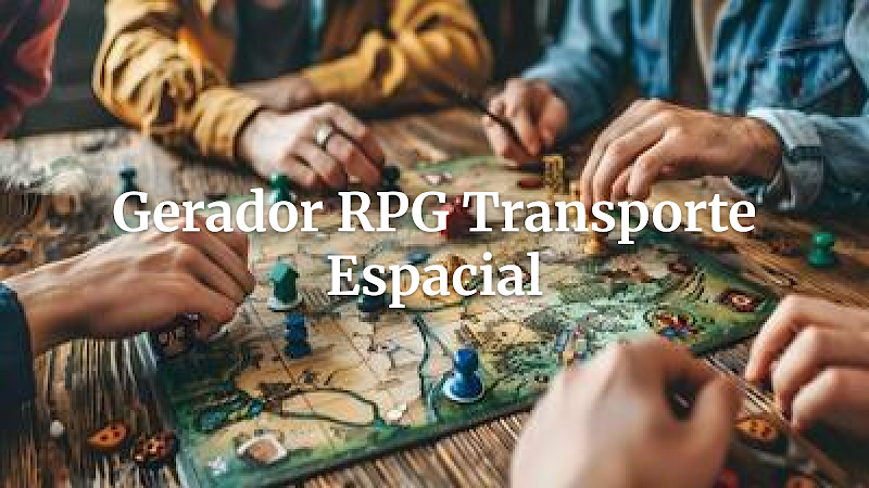 Naves & Veículos Espaciais RPG: O Gerador Aleatório Definitivo para Aventuras Galácticas
