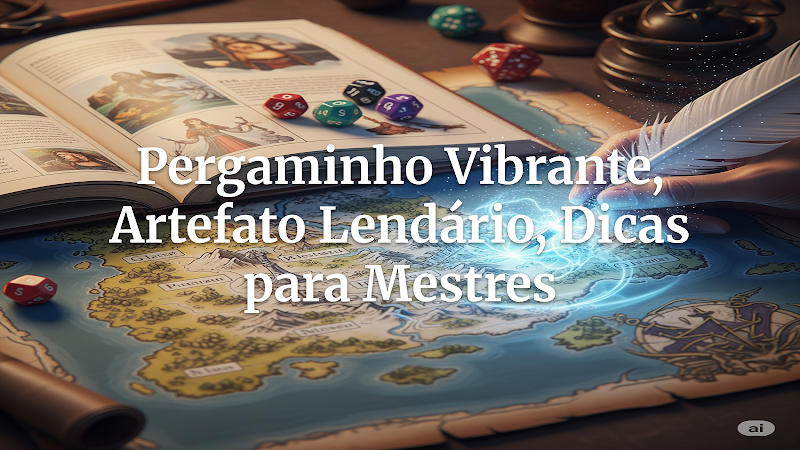 Pergaminho Vibrante: Como Inserir este Artefato Lendário em Sua Campanha