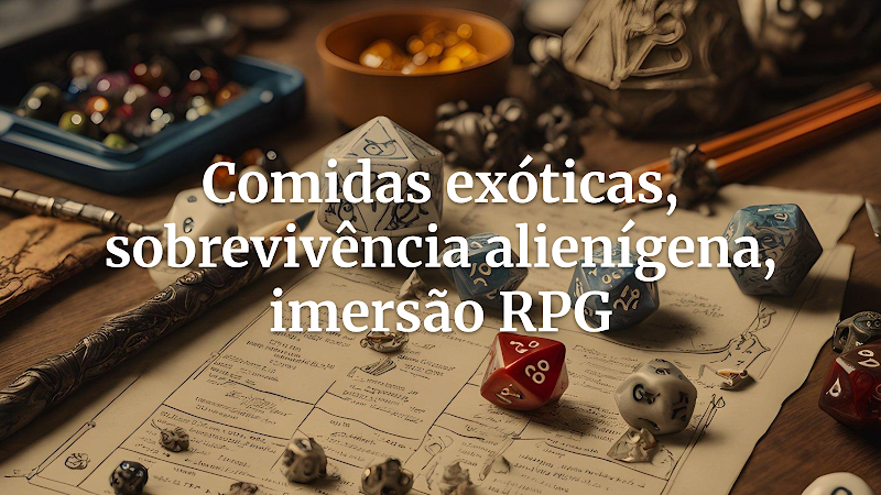 Desvendando Sabores Cósmicos: Um Dicionário de Comidas Exóticas para Aventuras Intergalácticas