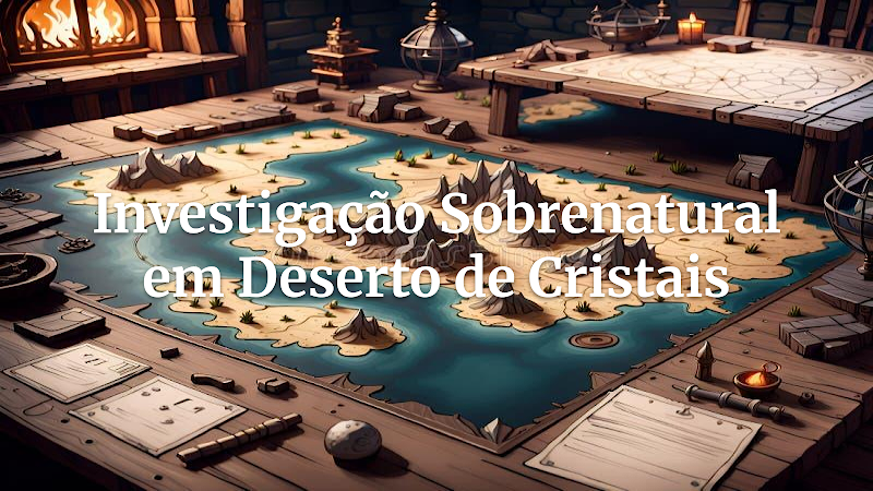O Enigma dos Cristais Quebrados: Desvende Segredos Sobrenaturais no Deserto de Éter
