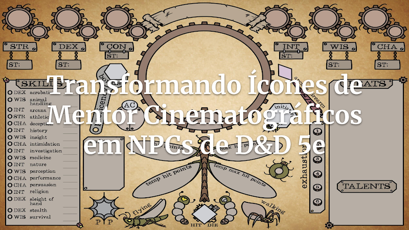 Mestres de Cinema na Sua Mesa: Como Adaptar Mentores do MCU/DCEU como NPCs em D&D 5e